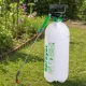 Manuālais dārza spiediena smidzinātājs, 8L ar plecu siksnu un 40cm sprauslu