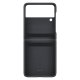 Original Samsung Galaxy Z Flip 3 5G Aramid Sleeve Cover Case, Housing Carbon Black (EF-XF711SBEGWW) | Oriģināls...