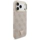 Guess MagSafe vāciņš iPhone 17 Pro Max ar 4G Triangle Logo, Big Strap un metāla pogām — rozā | Phone Case Cover