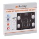 Ruhhy 00022525 Smart Body Scale with Bluetooth, Black