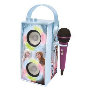 Lexibook Karaoke Set Microphone + Wireless Bluetooth Speaker, Frozen