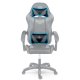 Эргономичное игровое кресло Sofotel Draknor, черно-серое