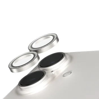 SAFE by PanzerGlass iPhone 16 6.1" / Plus 6.7" objektīva aizsargstikls sudraba/spīdīgs sudraba SAFE95892 |...