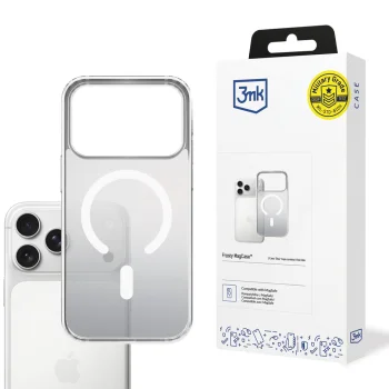 Чехол 3Mk Protection для iPhone 17 Pro Frosty MagCase, белый