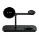 Tech-Protect QI15W-A45 3in1 Wireless Charger with MagSafe, Black