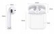 Brainz 38511 Wireless Bluetooth Earbuds with Microphone, White