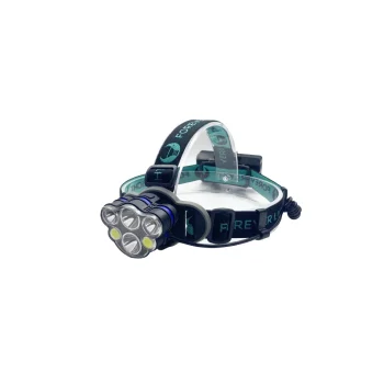 Forever Galvas Lukturis Ultra T6 2x 10W + XP-E 2x 3W Gaismas Avots + 2x 18650 Akumulatori | Headlamp Light Source...