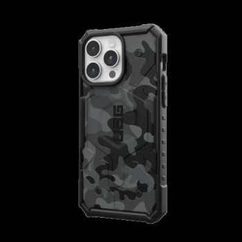 Apple iPhone 15 Pro Max 6.7'' UAG Pathfinder MagSafe Case Cover, Black Camouflage | Telefona Maciņš Vāciņš Apvalks...