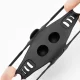 Rockbros LF24166 silikona velosipēda telefona turētājs 4-7\", melns