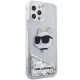 Чехол Karl Lagerfeld для iPhone 12 / 12 Pro KLHCP12MLNHCCS Серебристый