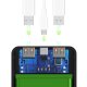 Wozinsky Wpower 10 000 mAh powerbank - melns