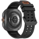 Pulksteņa siksniņa Tech-Protect Silicone Air, Samsung Galaxy Watch Ultra 47mm, melna