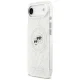 Чехол Karl Lagerfeld IML Glitter Karl&Choupette MagSafe для iPhone Air Серый