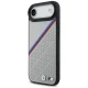 BMW iPhone 17 Air чехол M Tricolor Metal Logo MagSafe, серый