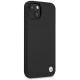 Чехол BMW для iPhone 13 / 14 / 15 Silicone Signature, черный