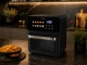 Karstā gaisa friteris 16L, 2400W, 10 režīmi, melns