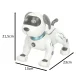 Radiovadāms Suns Robots ar Pulti | RC Interactive Dog Robot