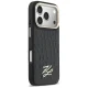 Karl Lagerfeld Croco KL Script Logo MagSafe Maciņš ar MagSafe iPhone 17 Pro Max – Melns | Phone Case Cover