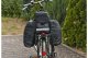 Comfortable Bicycle Bag on the Trunk - 30x25x25cm, Black