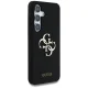 Guess Silicone Big 4G Logo Bottom Script vāciņš Samsung Galaxy S25, melns
