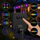 Solar LED Garden String Lights 7m, 50 LED, Multicolor, 8 Modes