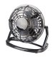 USB galda ventilators, melns