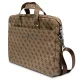 Guess klēpjdatora soma 15 / 16\" Saffiano Hot Stamp, brūna