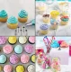 Kūku, kēksu, Cepumu Dekorēšanas Piederumu Komplekts, 24 uzgaļi (špricēm) | Cake Decorating Supplies Kit