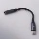 Audio adapteris Forever AJC-01 3.5mm uz USB-C, Melns