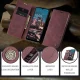 Samsung Galaxy A34 (SM-A346) CASEME Wallet Magnetic Leather Case Cover, Wine Red | Чехол для Телефона...