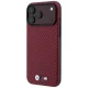 BMW M Carbon Metal Logo MagSafe vāciņš iPhone 17 Pro Max / 18 Pro Max, bordo