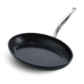GreenPan Barcelona Pro Fish Pan 33cm, Black