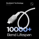Spigen Essential EB10015CC USB-C uz USB-C kabelis 100W 150cm, balts