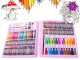 Art Set in a Suitcase, 168 Pieces, Pink