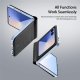 Samsung Galaxy Z Flip 7 (SM-F766B/DS) DUX DUCIS Bril Series Leather + PC Cover Case, Black | Чехол Обложка...