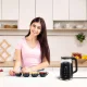 Glass Electric Kettle C530 with Temperature Control, 1.7L 2200W, Black