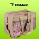 Дорожная сумка для ручной клади 40x30x20 см Trizand 24255, бежевая