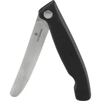Saliekams dārzeņu nazis Victorinox Swiss Classic, 11 cm, melns