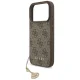 Guess iPhone 17 Pro vāciņš 4G Charms Collection MagSafe, brūns