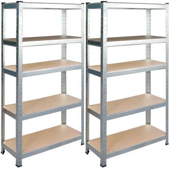 Комплект металлических стеллажей Humberg HR-812, 2 шт., 180x90x40 см