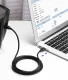 Кабель для принтера Ugreen USB-A - USB-B 2.0, 1.5 м, черный