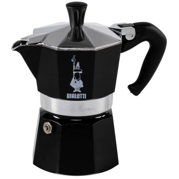 Bialetti Moka Express 3TZ kafijas automāts, melns