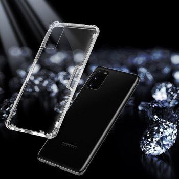 Samsung Galaxy S20 (SM-G980F/DS) Nillkin Nature TPU Gel Ultra Slim Cover Case, Transparent | Telefona Vāciņš Maciņš Apvalks