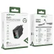 Сетевое зарядное устройство Acefast A78 GaN PD 20W Черный