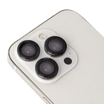 Tfo kameras aizsargstiklu komplekts iPhone 13 Pro / 13 Pro Max (Melns, 3 gab.)