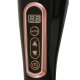 Wireless Vibrating Body and Back Massager with 6 Attachments, Black