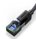 Ugreen NW153 Ethernet RJ45 Cat8 кабель с медным сердечником 1,5м - Черный