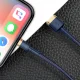Кабель Baseus Cafule USB на Lightning 1.5A 2м Золотой+Синий