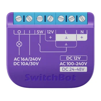 Умный реле-выключатель SwitchBot Relay Switch 1 Сухой контакт