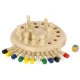 Educational puzzle game, brainteaser \"Match colors\" from memory